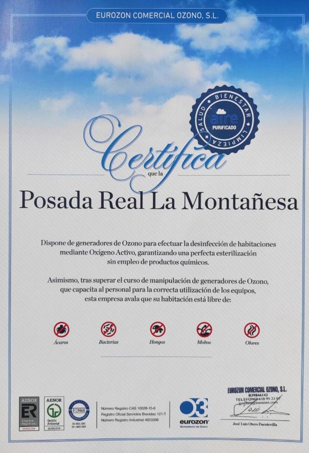 Posada Real La Montanesa Corrales De Buelna Eksteriør bilde